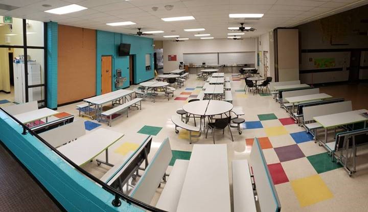 Hopkins Elementary School Cafeteria Furniture