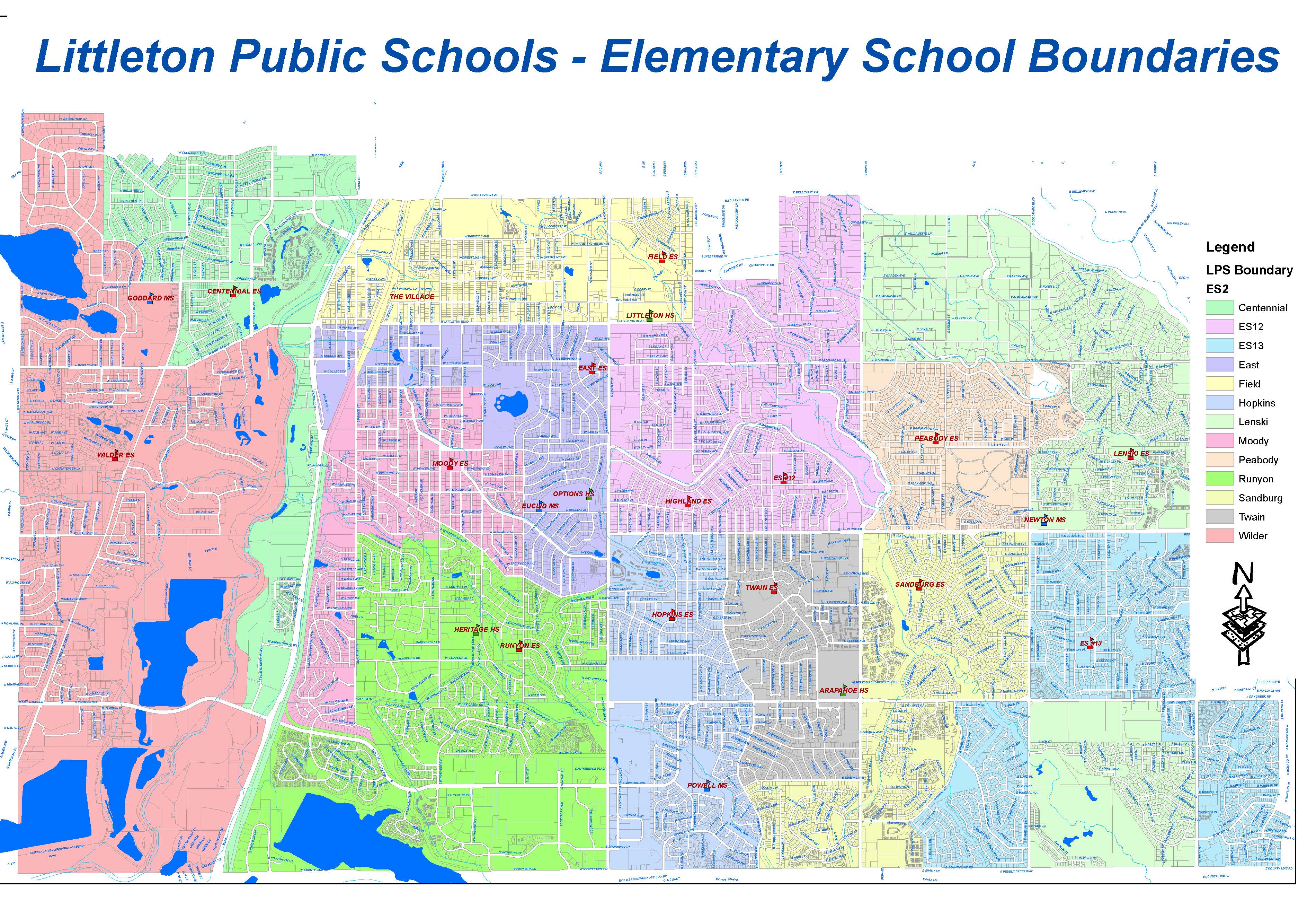 Elementary School Boundaries Effective 2021