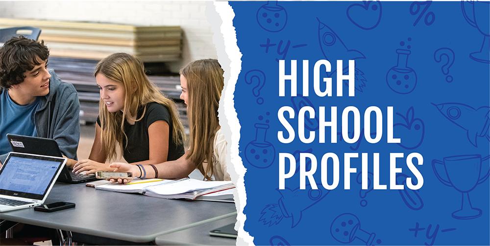 High School Profiles header graphic