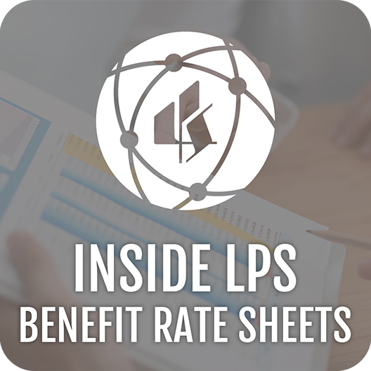 Photo button: Inside LPS Benefit Rate Sheets