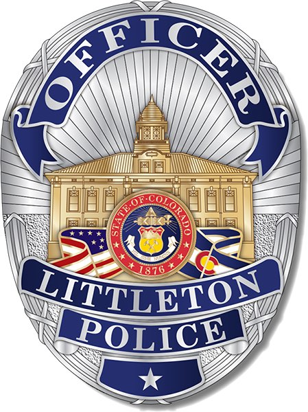 police badge for the city of Littleton