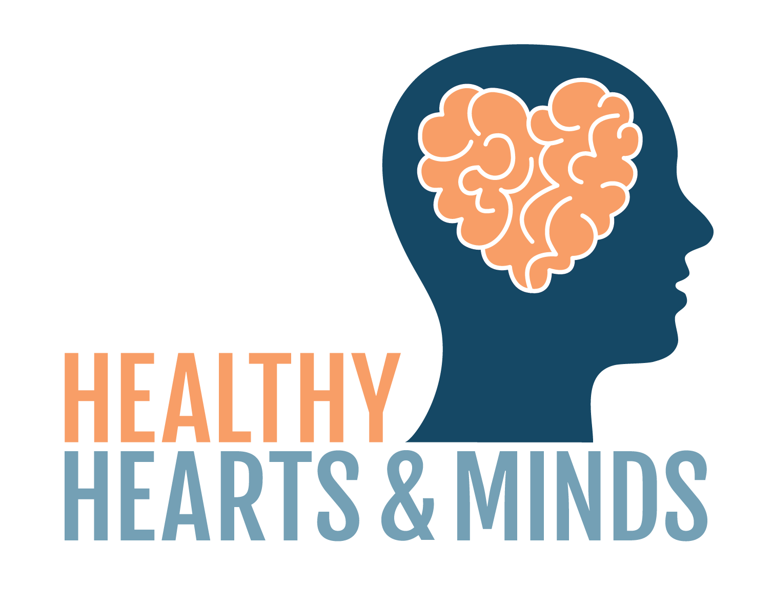 Mental health. Student Mental Health. Healthy Hearts and Minds. Mental Health Center logo. Research on student's Mental Health.