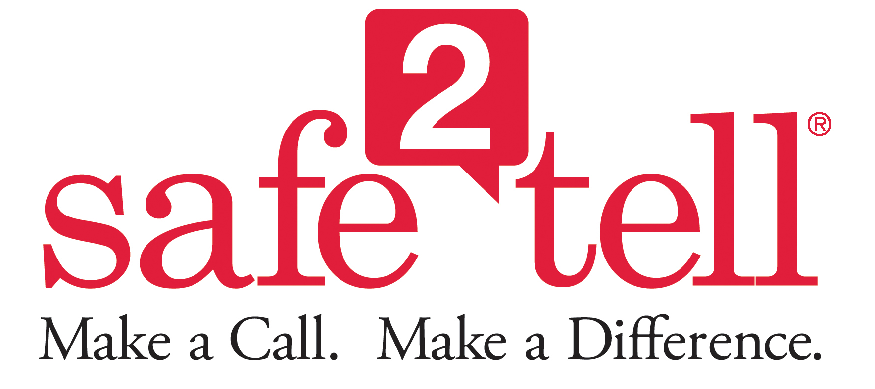 Safe 2 Tell logo links to Safe 2 Tell website