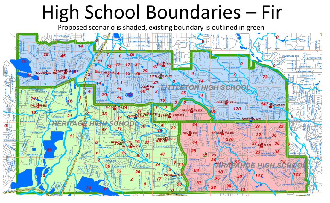 thunderbird high school district boundaries