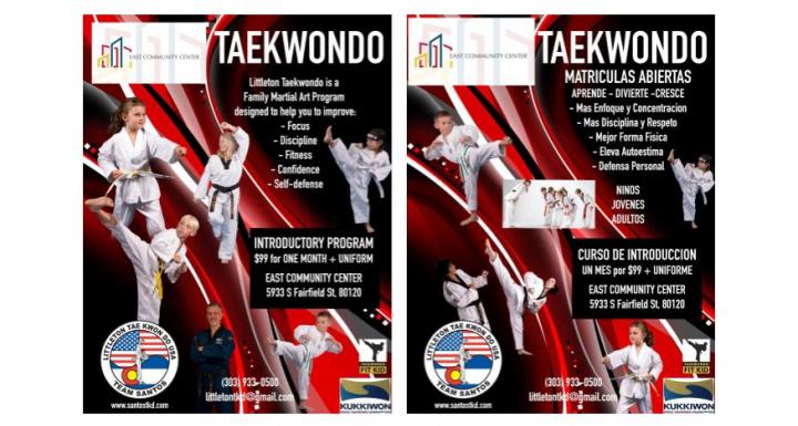 Littleton Taekwondo introductory offer for new students 