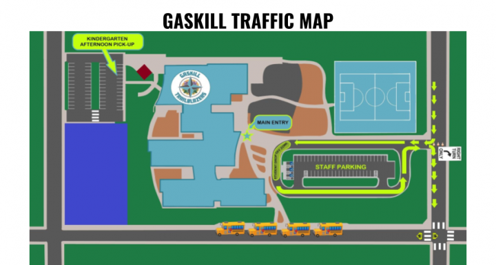 GASKILL TRAFFIC MAP